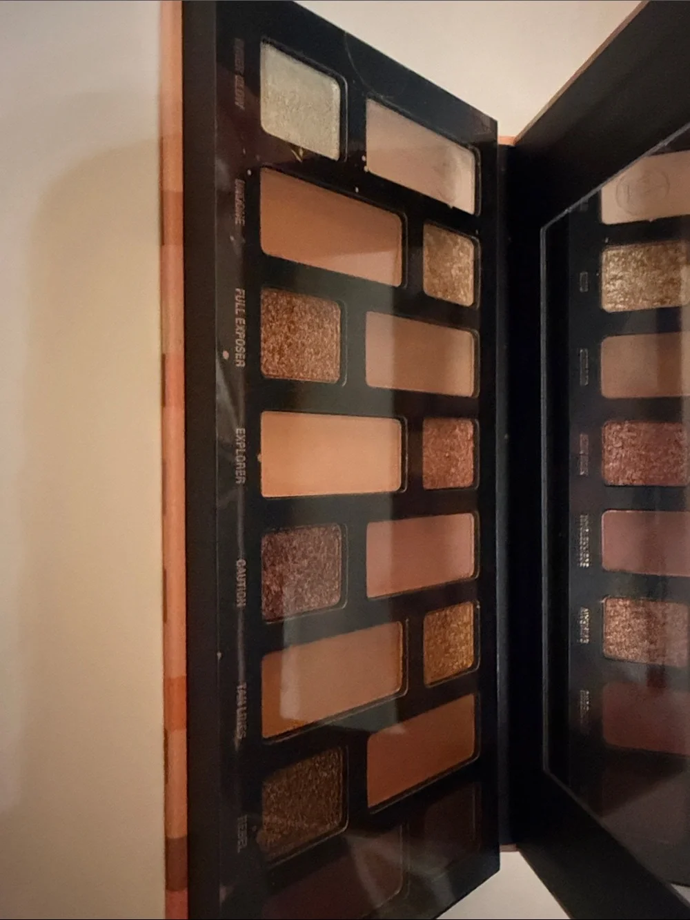 W7 Nudification Eyeshadow Palette — Peach & Brown Neutral Shades Brand New